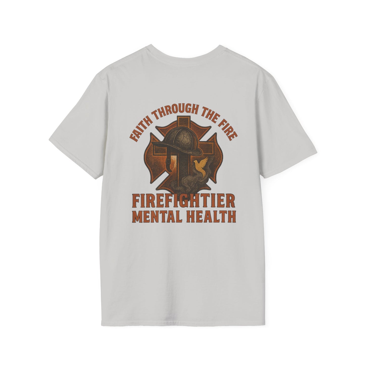 Faith Through Fire  Softstyle T-Shirt
