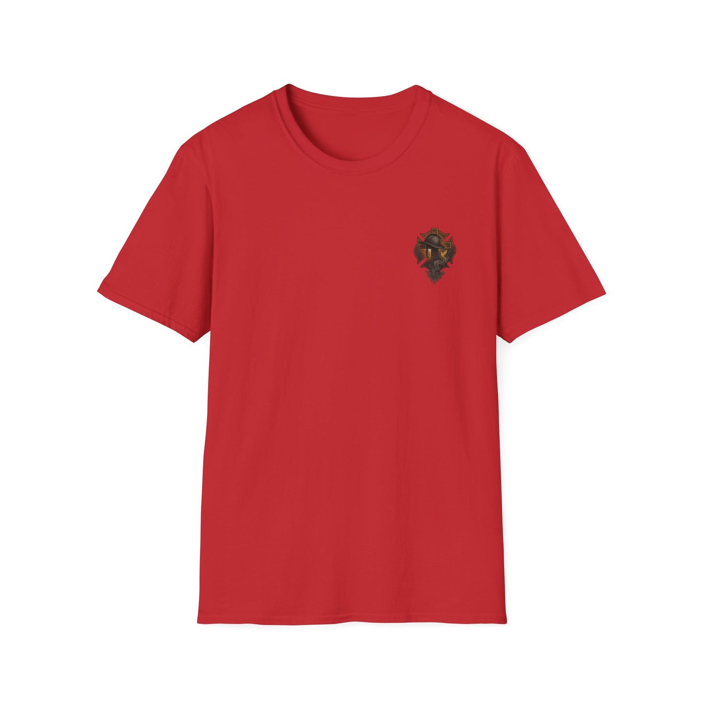 Faith Through Fire  Softstyle T-Shirt