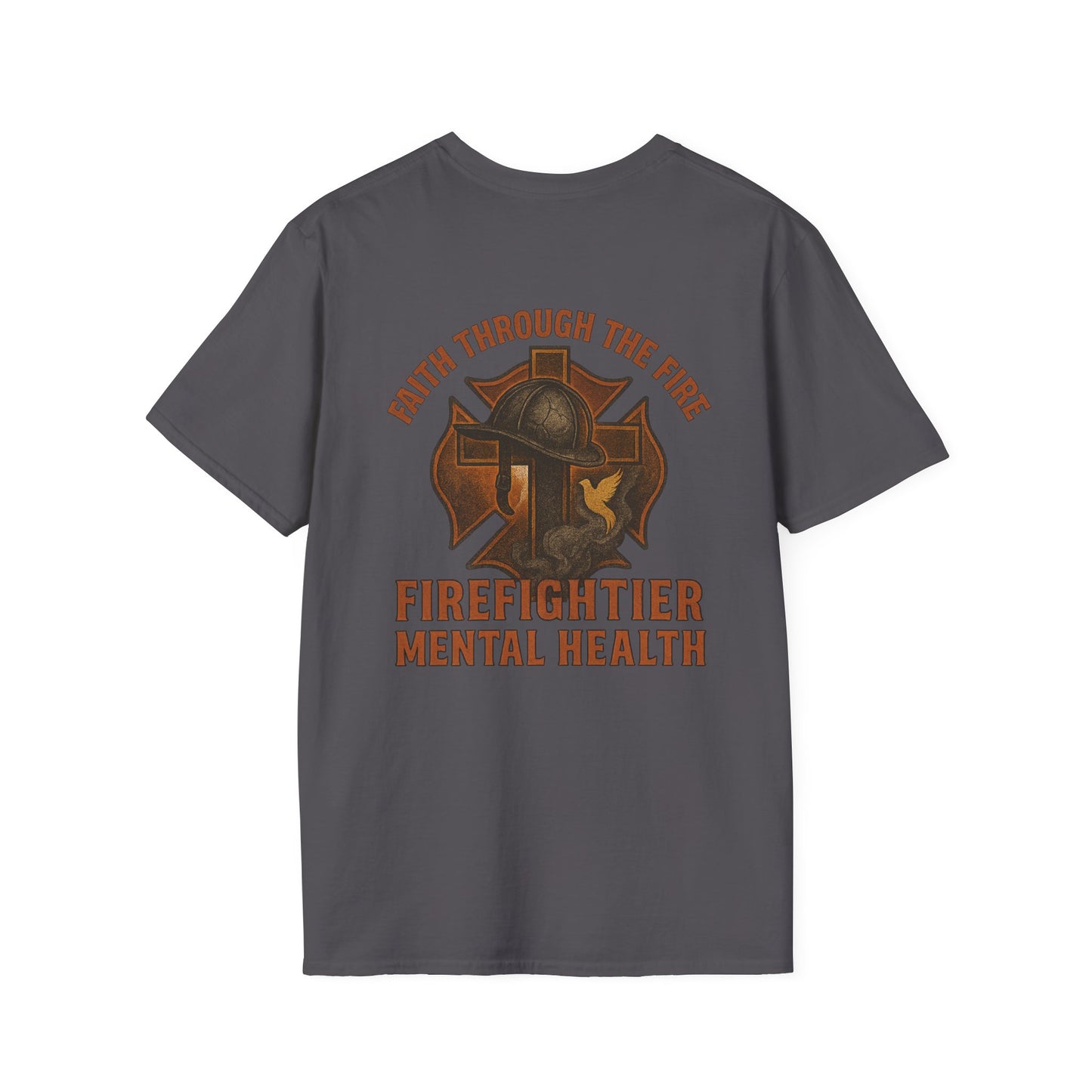 Faith Through Fire  Softstyle T-Shirt