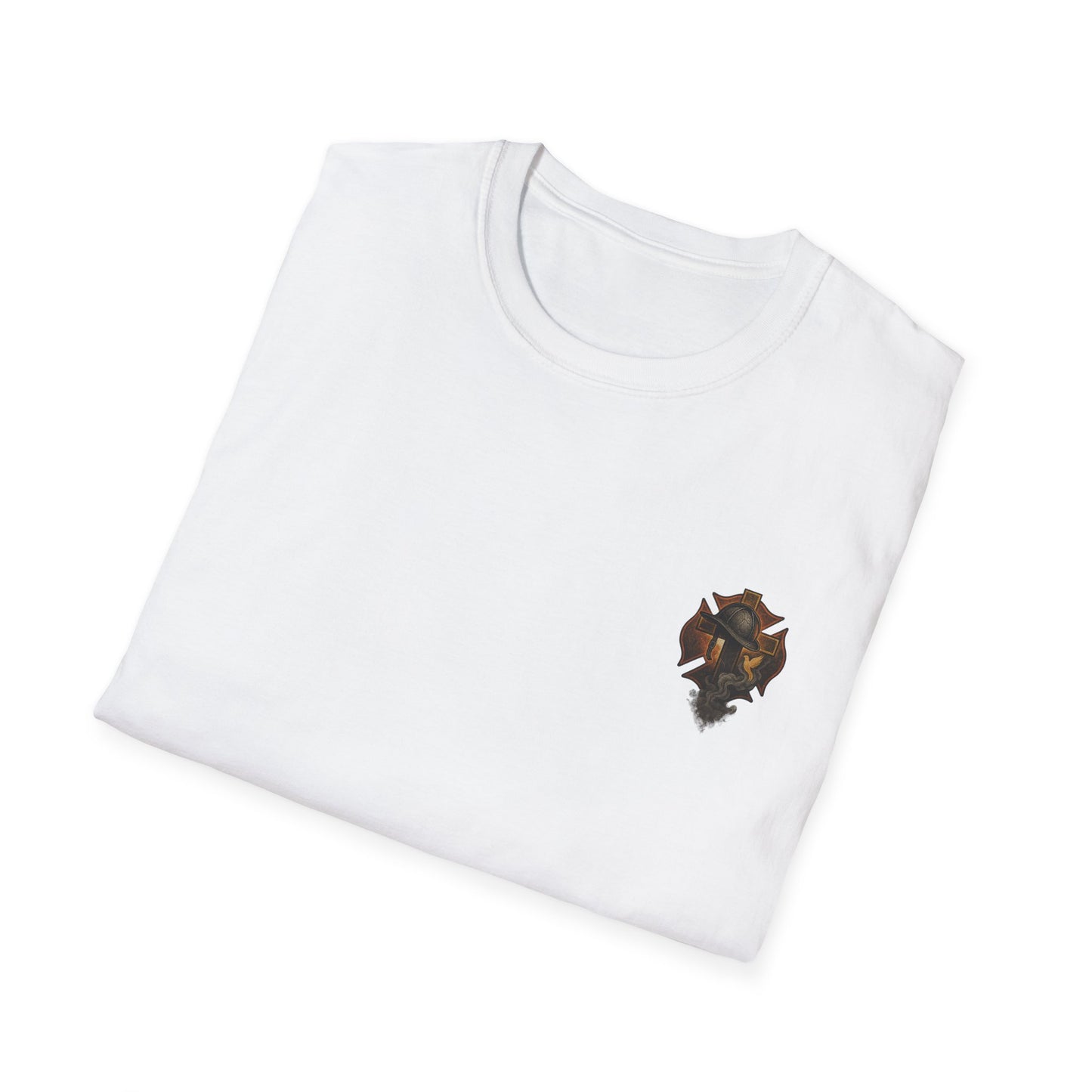 Faith Through Fire  Softstyle T-Shirt