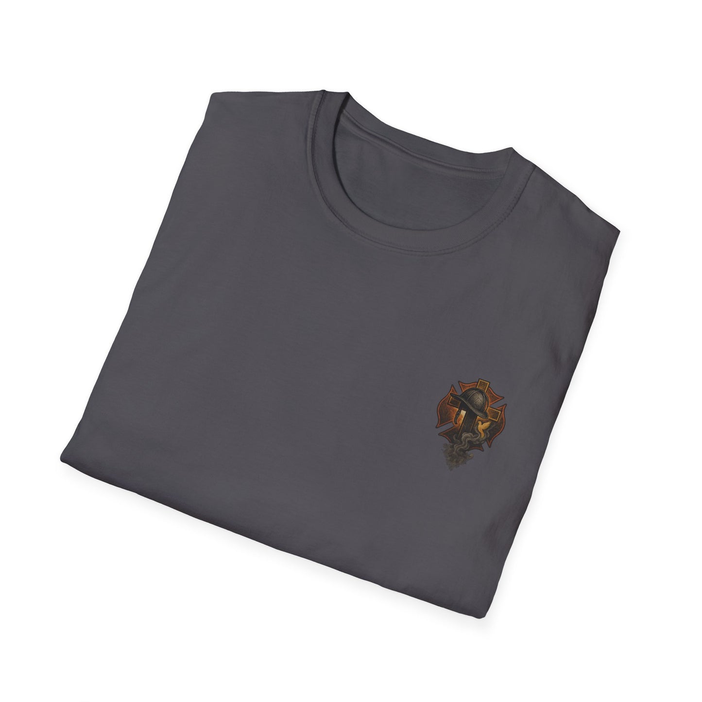 Faith Through Fire  Softstyle T-Shirt