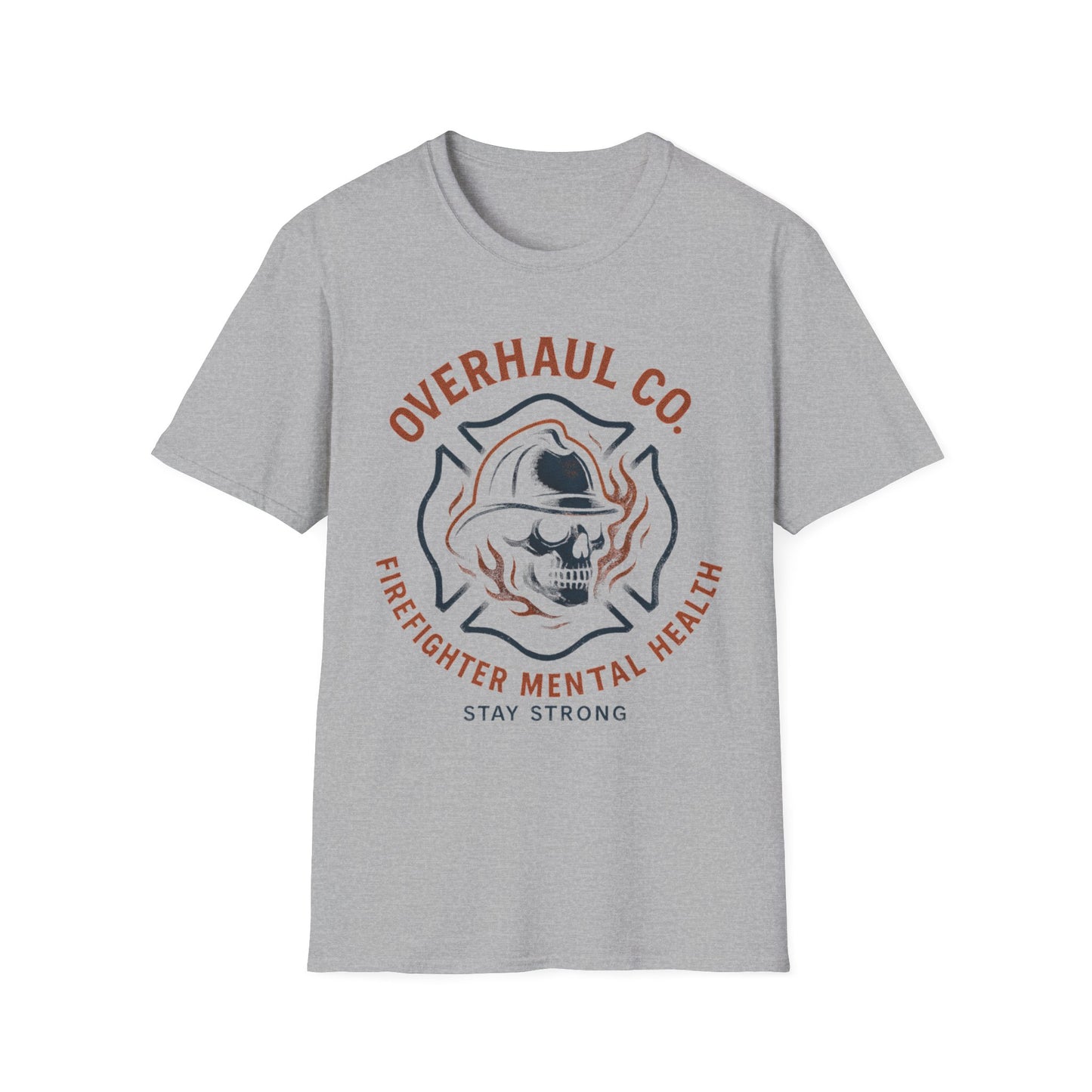 Skull and Shield Overhaul Softstyle T-Shirt