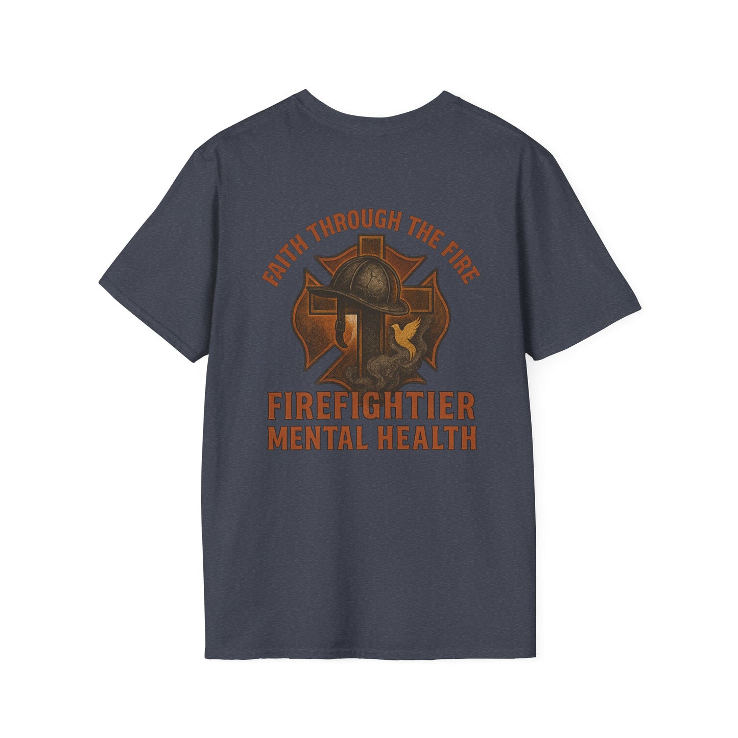 Faith Through Fire  Softstyle T-Shirt