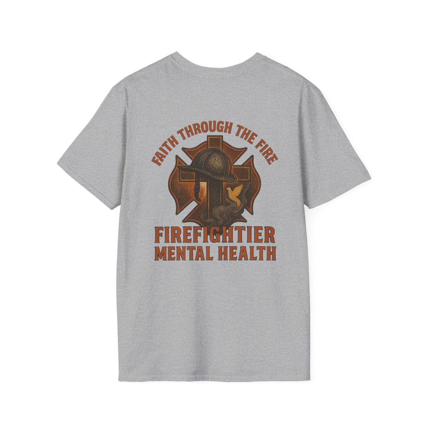 Faith Through Fire  Softstyle T-Shirt