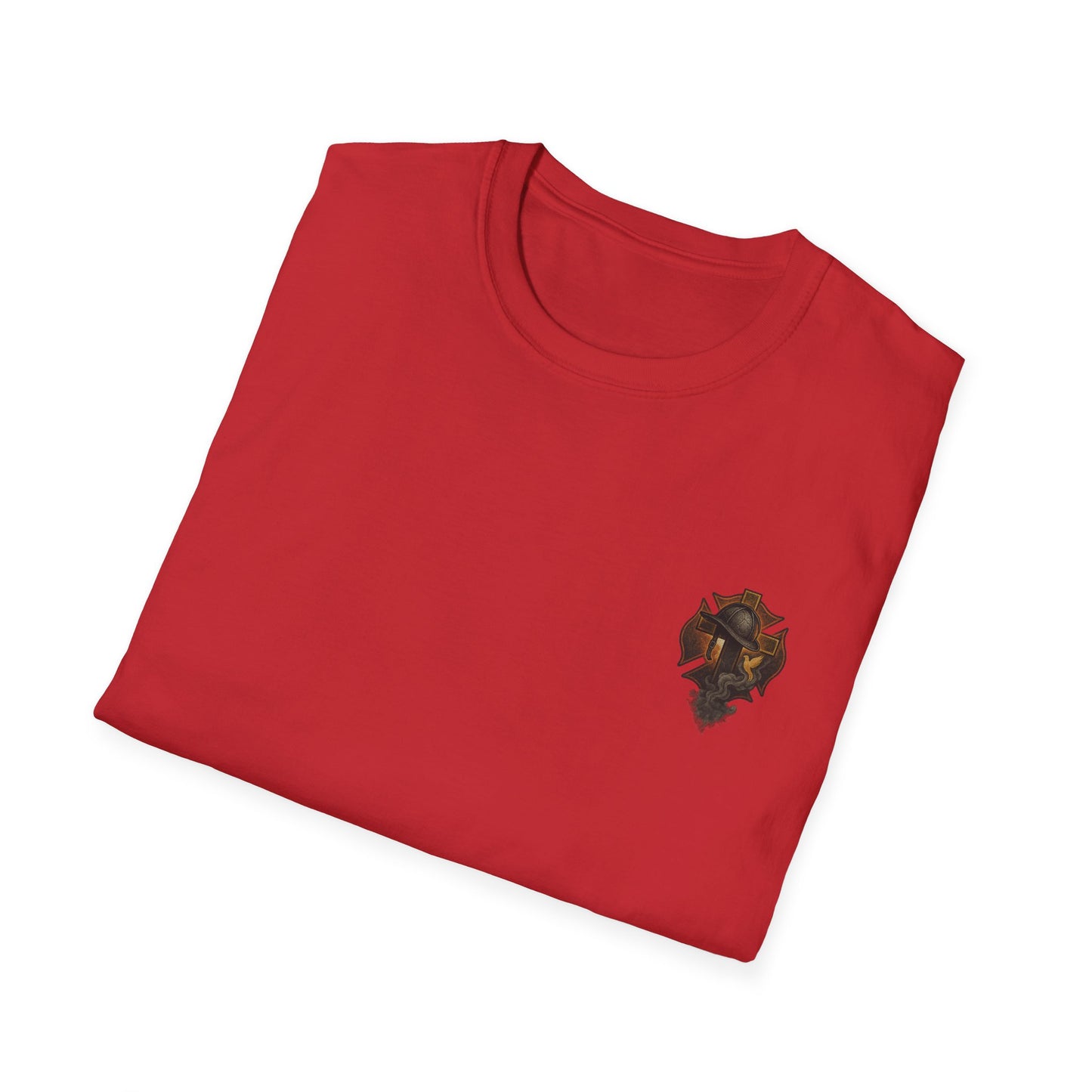Faith Through Fire  Softstyle T-Shirt