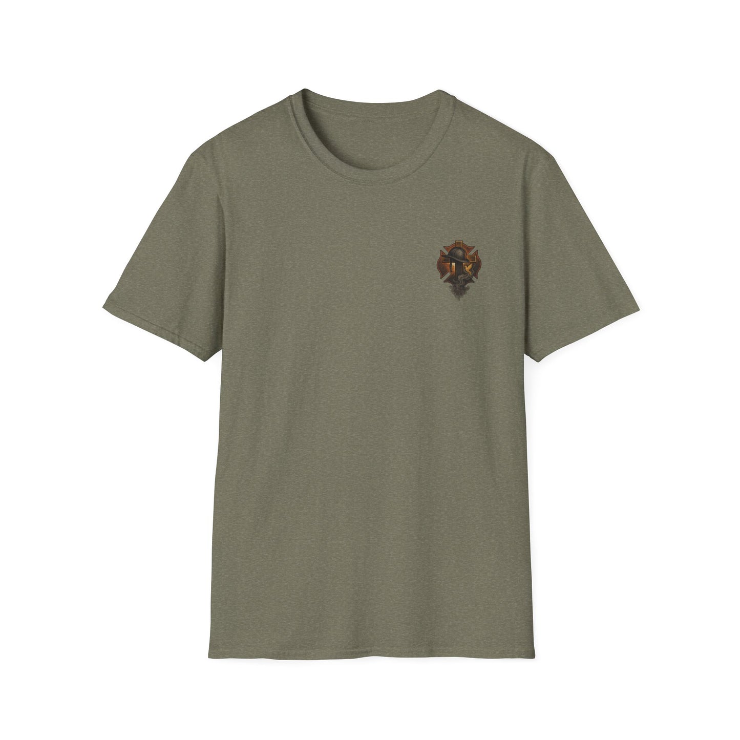 Faith Through Fire  Softstyle T-Shirt