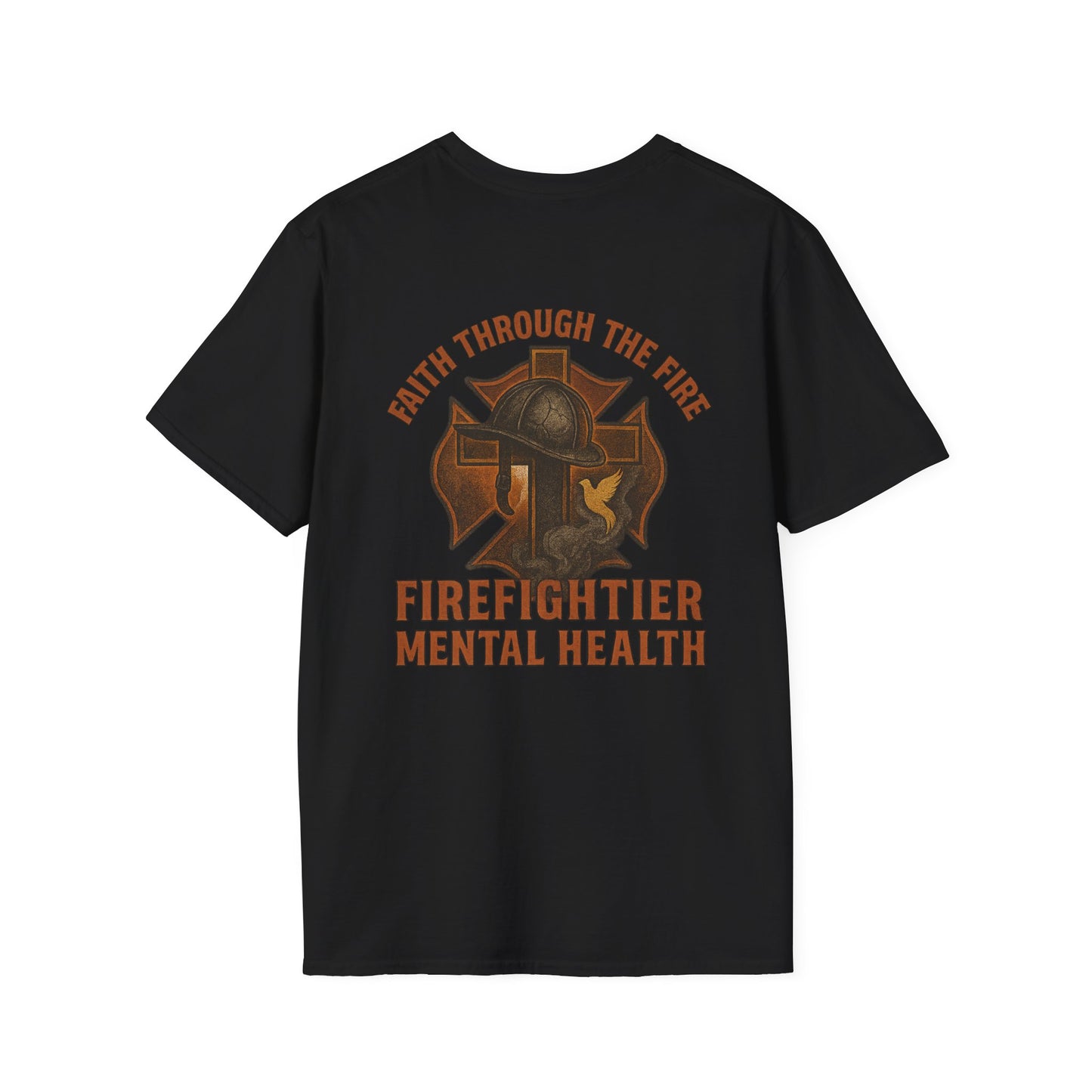 Faith Through Fire  Softstyle T-Shirt