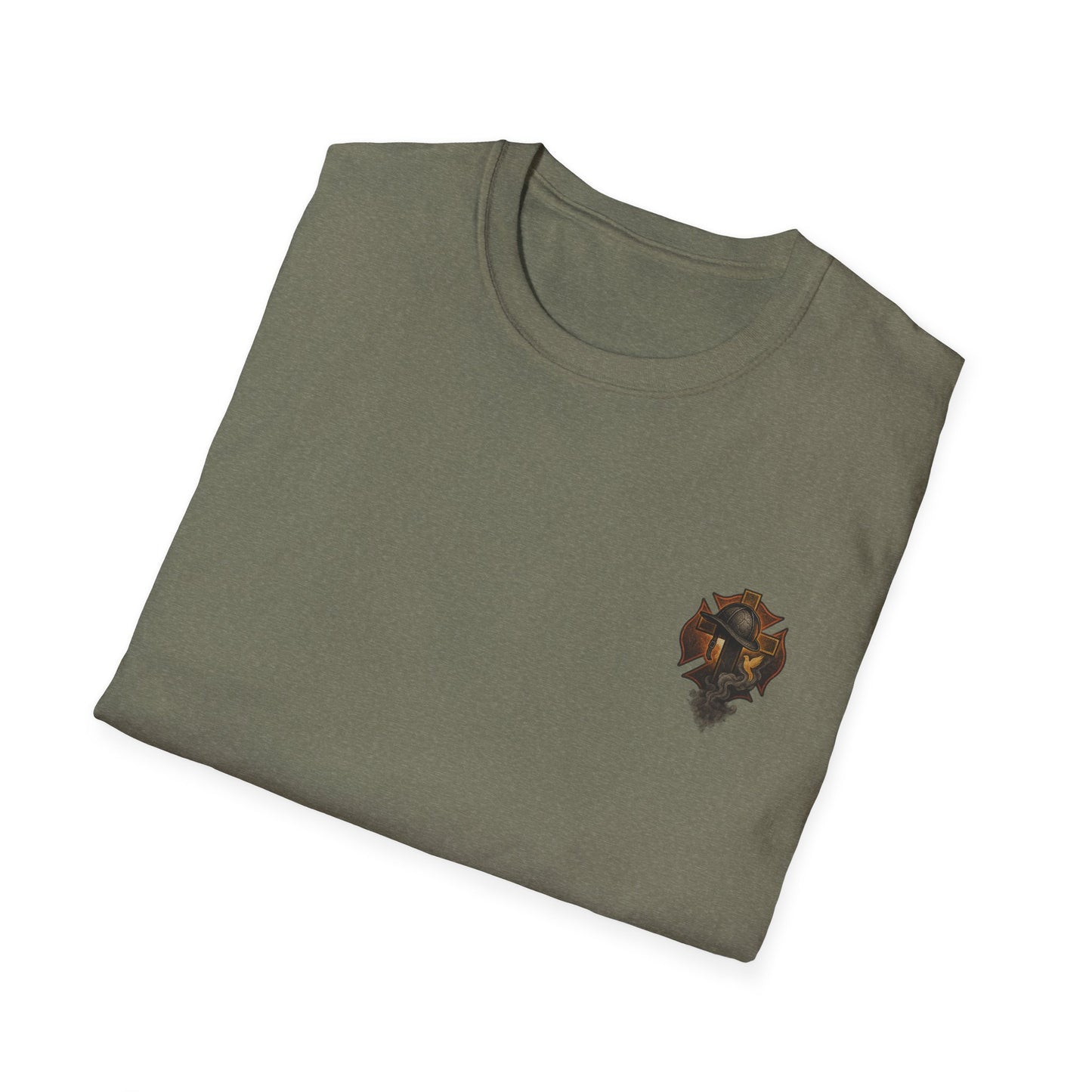 Faith Through Fire  Softstyle T-Shirt