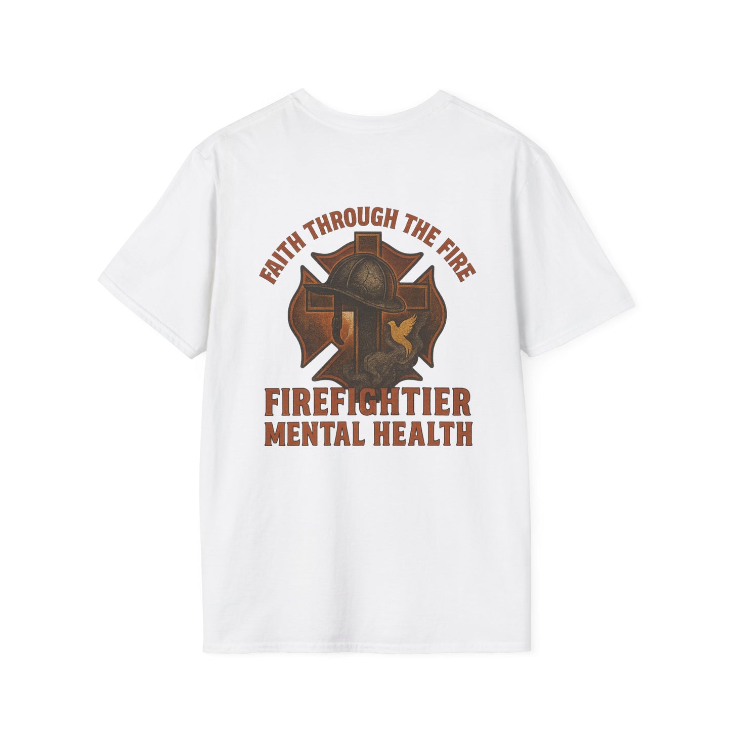 Faith Through Fire  Softstyle T-Shirt
