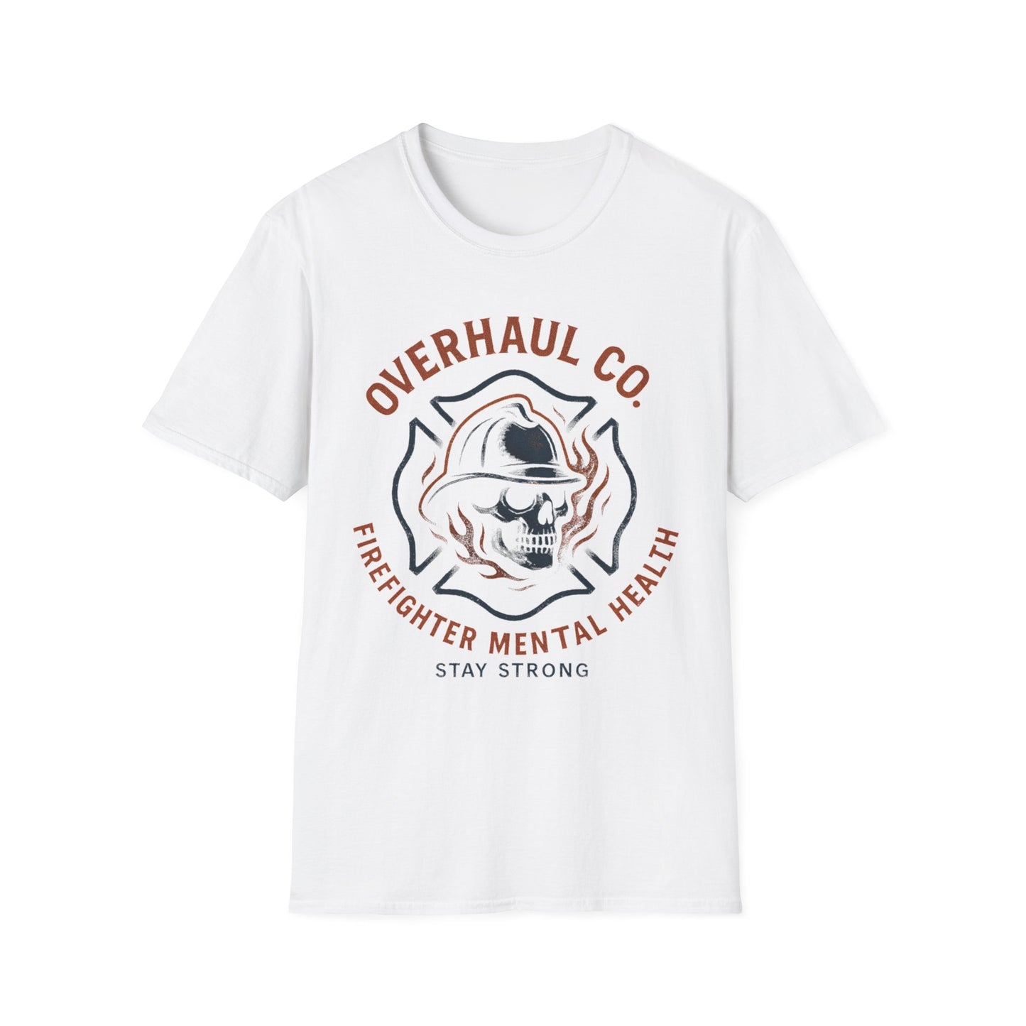 Skull and Shield Overhaul Softstyle T-Shirt