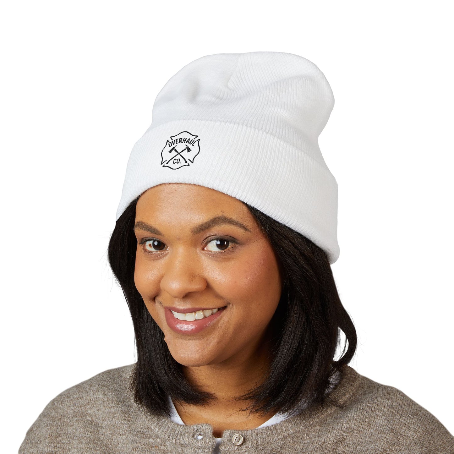 Overhaul Logo Cuffed Beanie (Embroidery)
