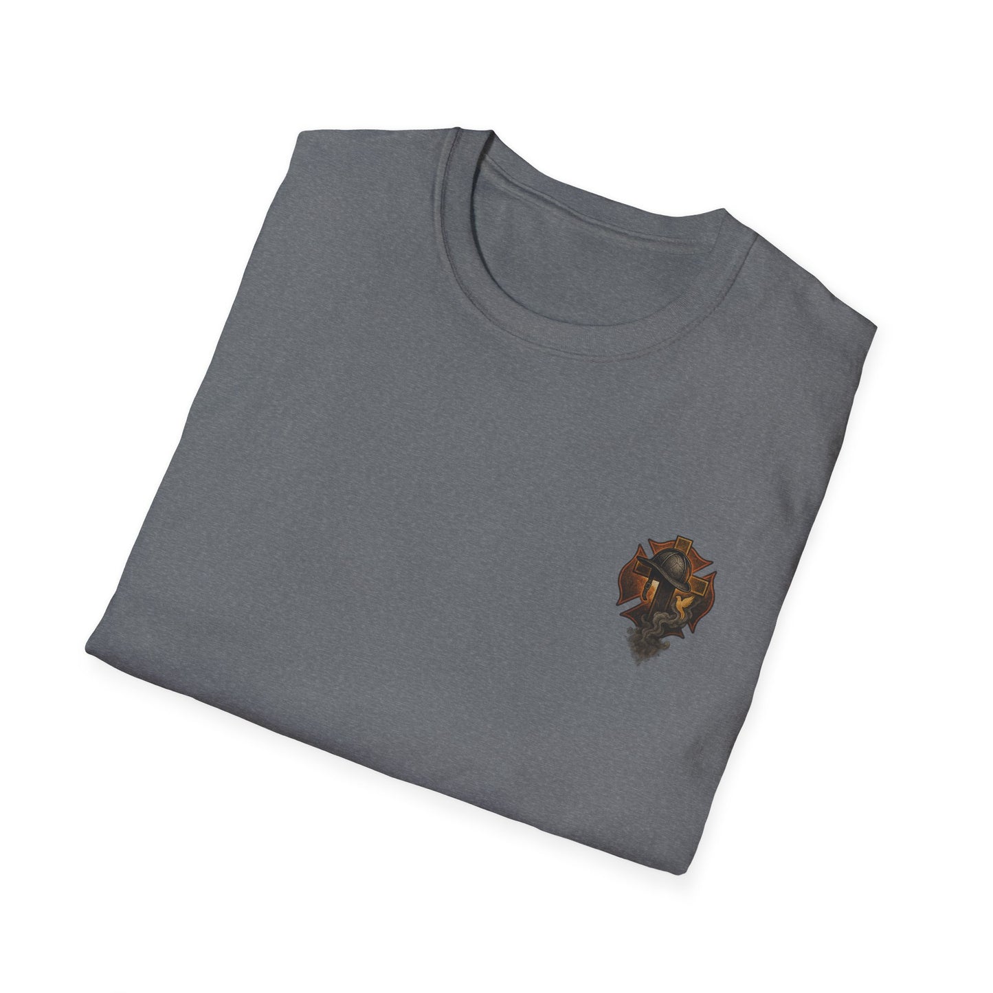 Faith Through Fire  Softstyle T-Shirt