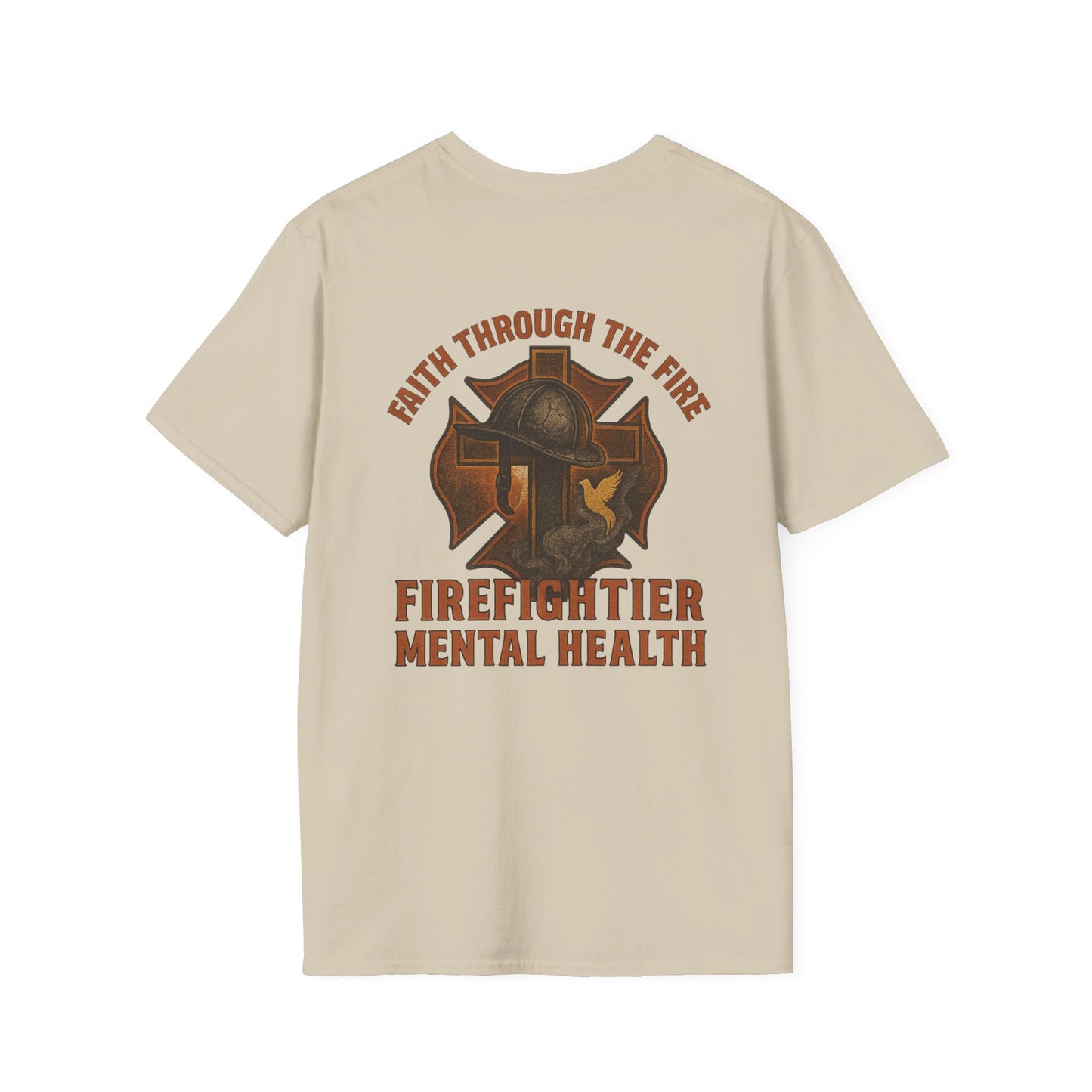 Faith Through Fire  Softstyle T-Shirt