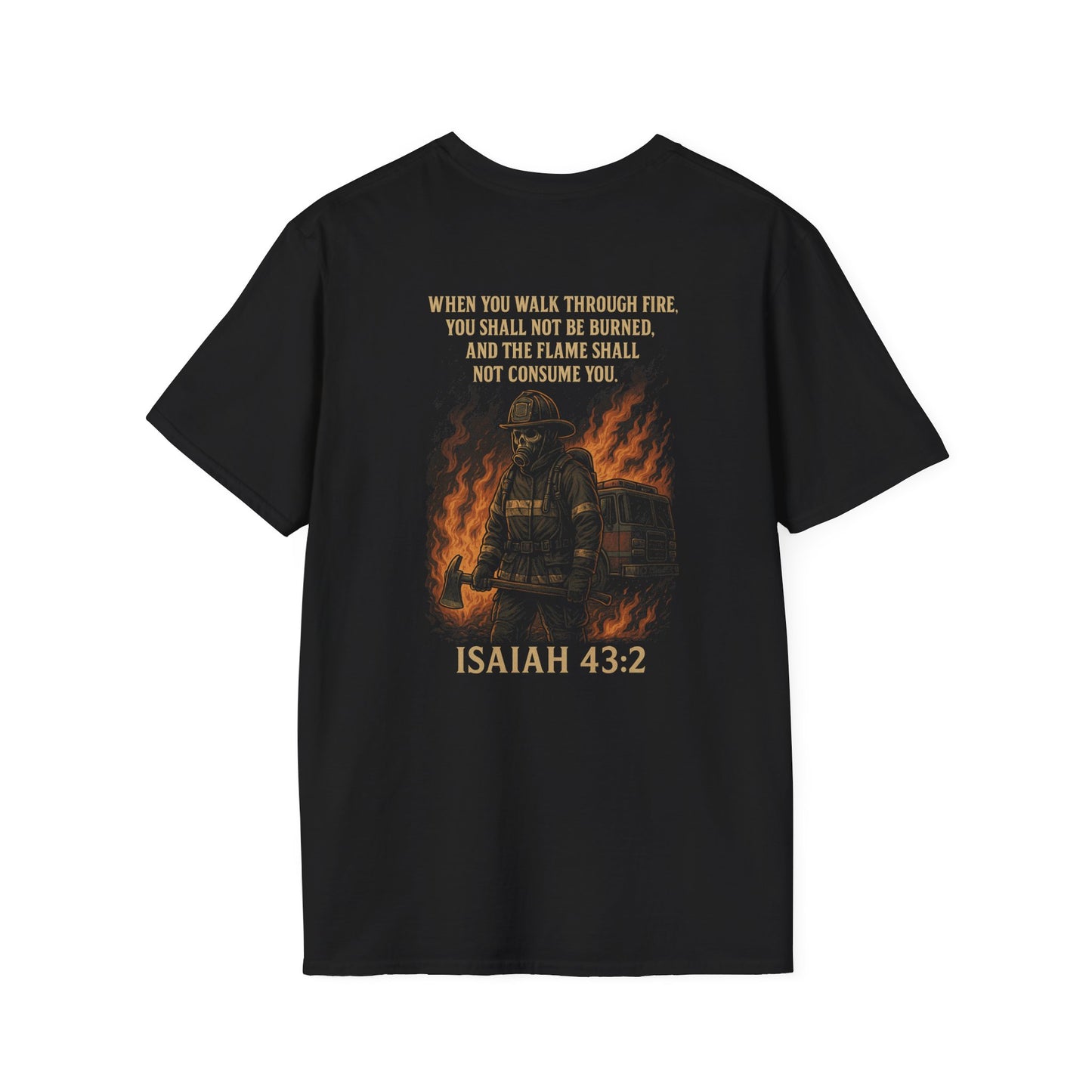 Isaiah 43:2 Softstyle T-Shirt