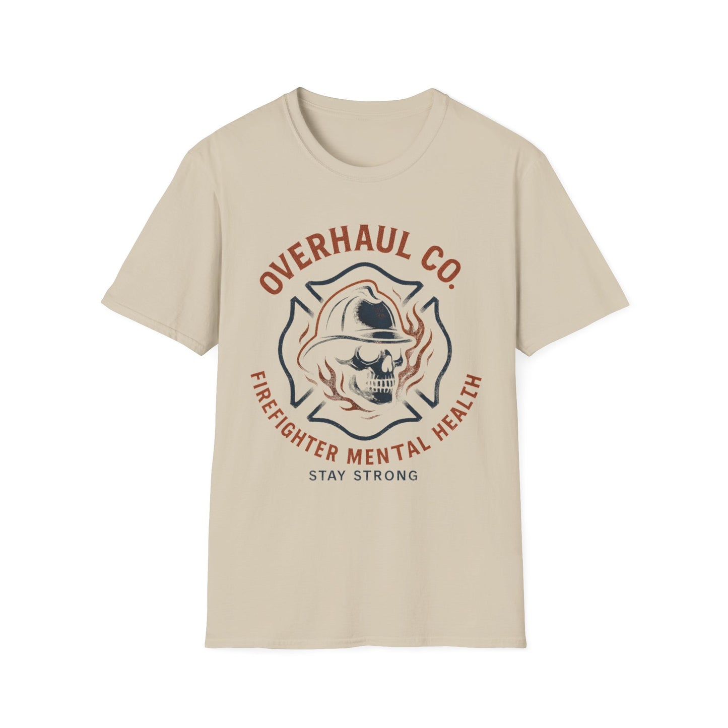 Skull and Shield Overhaul Softstyle T-Shirt