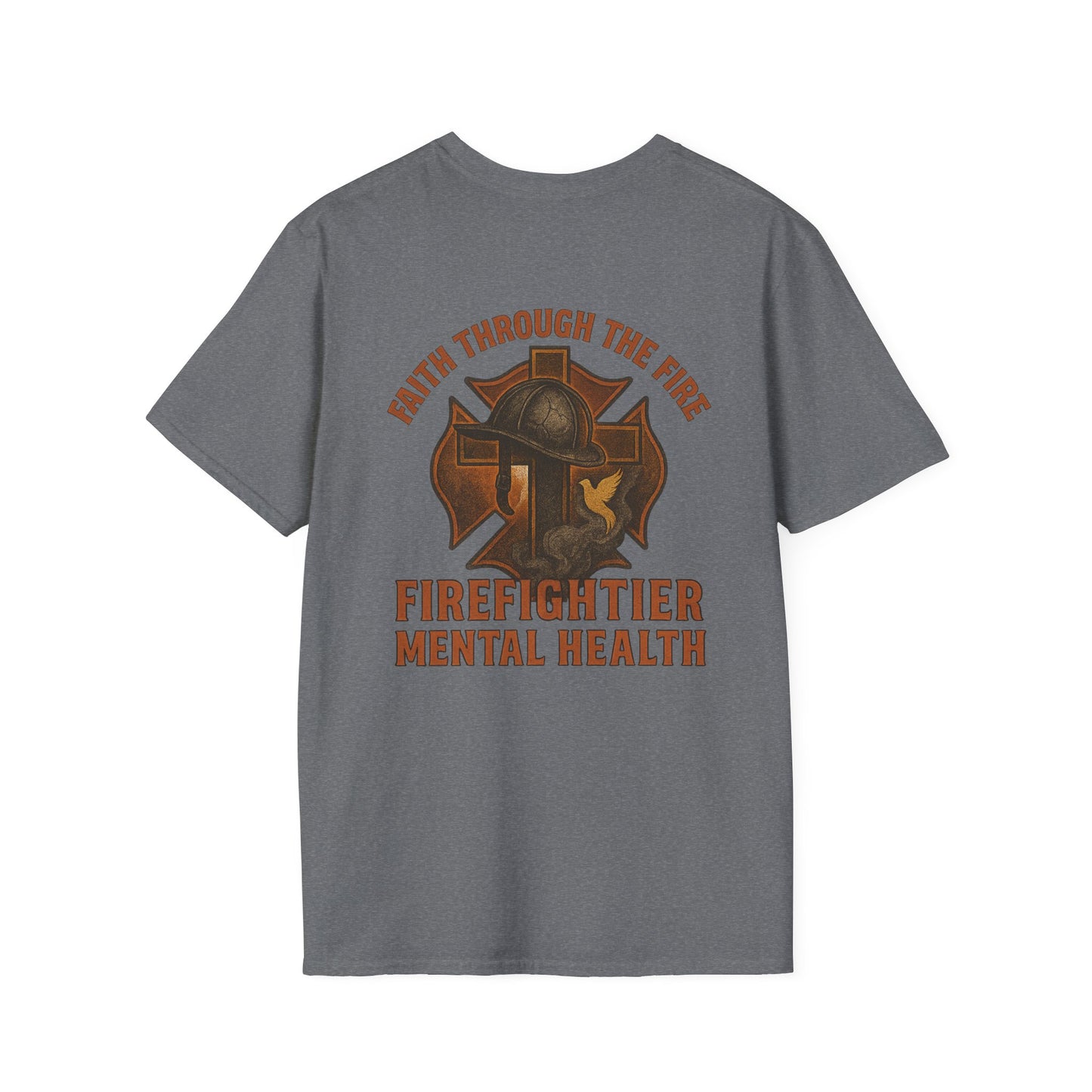 Faith Through Fire  Softstyle T-Shirt