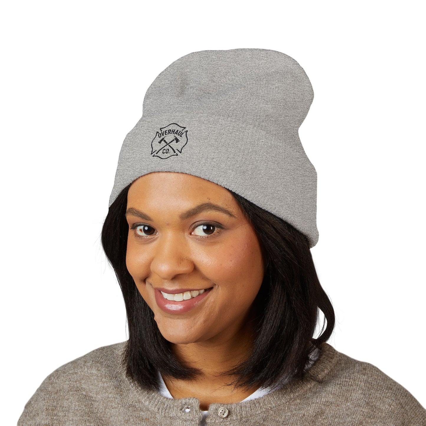 Overhaul Logo Cuffed Beanie (Embroidery)