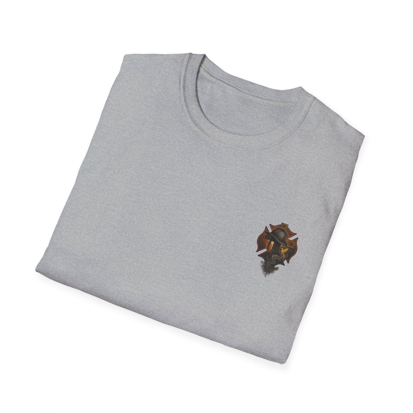 Faith Through Fire  Softstyle T-Shirt