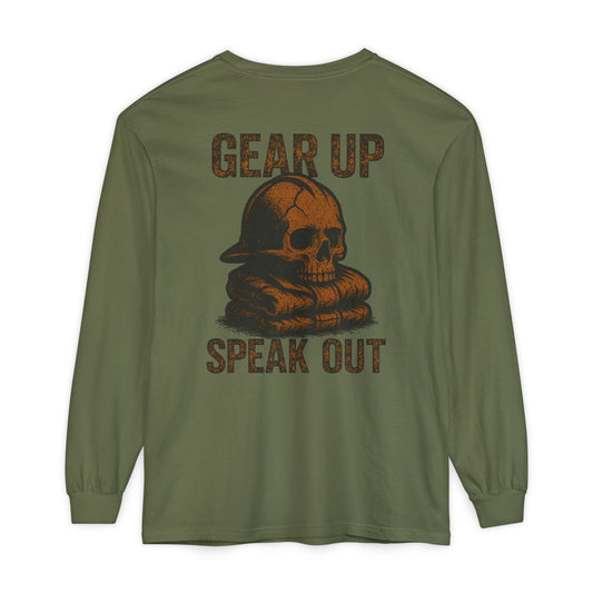 Gear Up Speak Out Long Sleeve T-Shirt