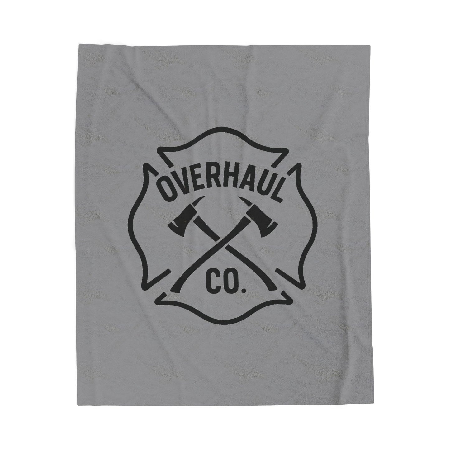Logo Velveteen Plush Blanket
