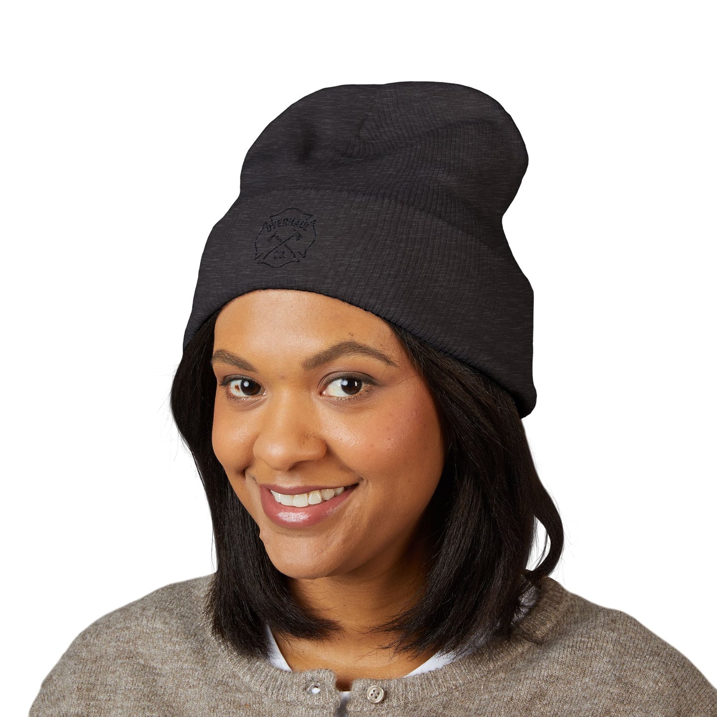 Overhaul Logo Cuffed Beanie (Embroidery)