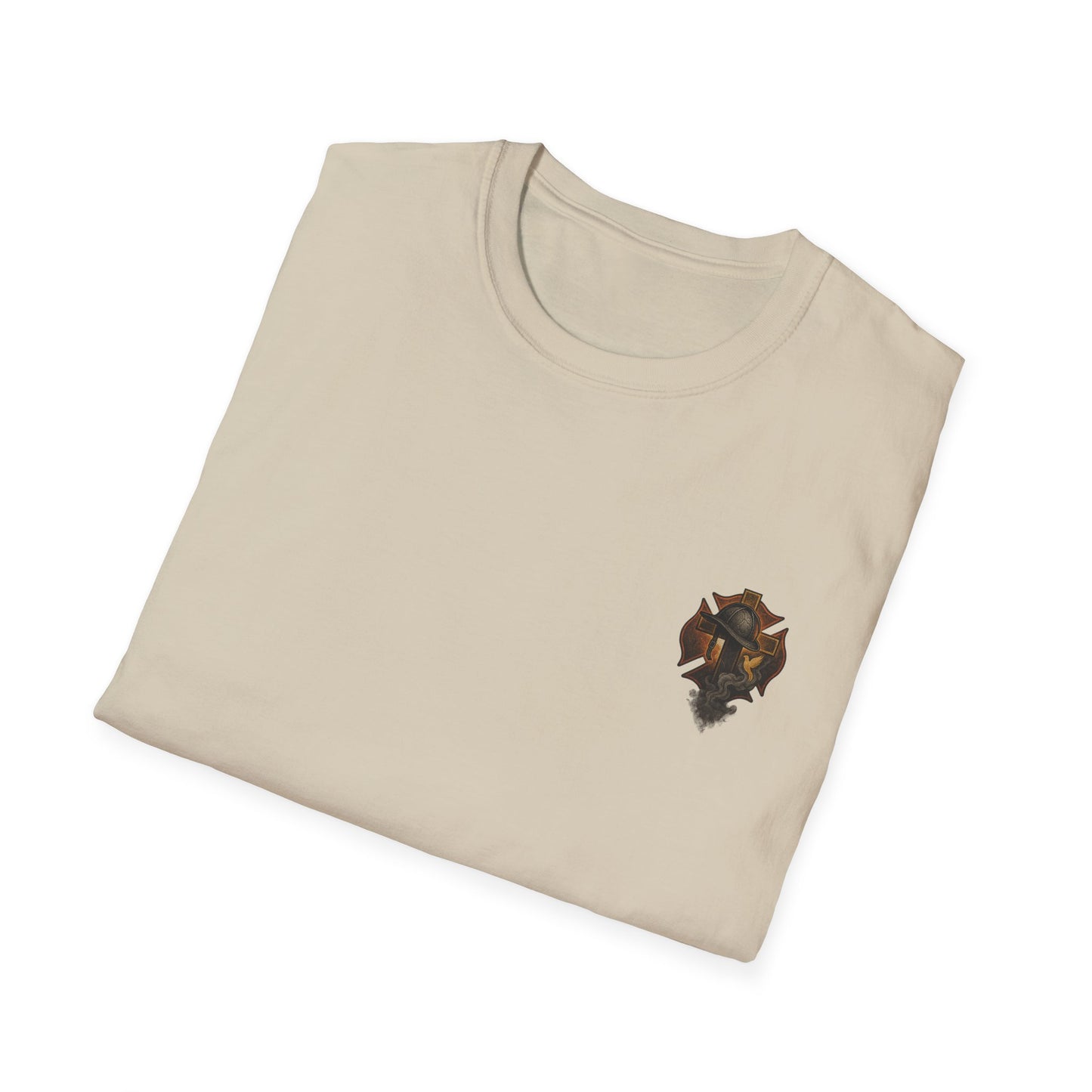 Faith Through Fire  Softstyle T-Shirt