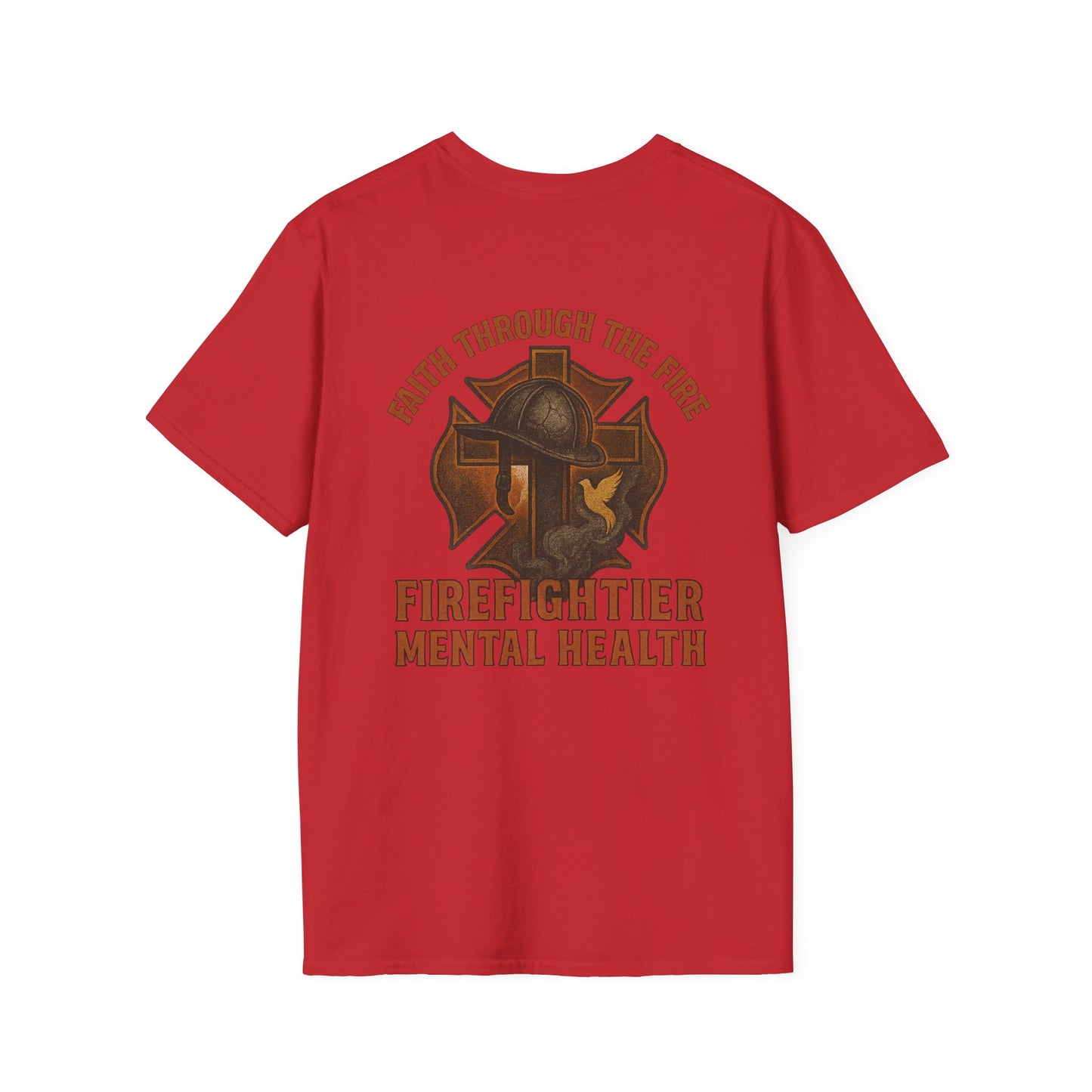 Faith Through Fire  Softstyle T-Shirt
